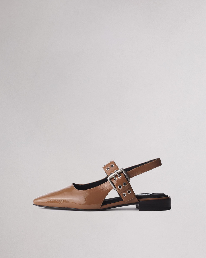 Astra Leather Slingback 1