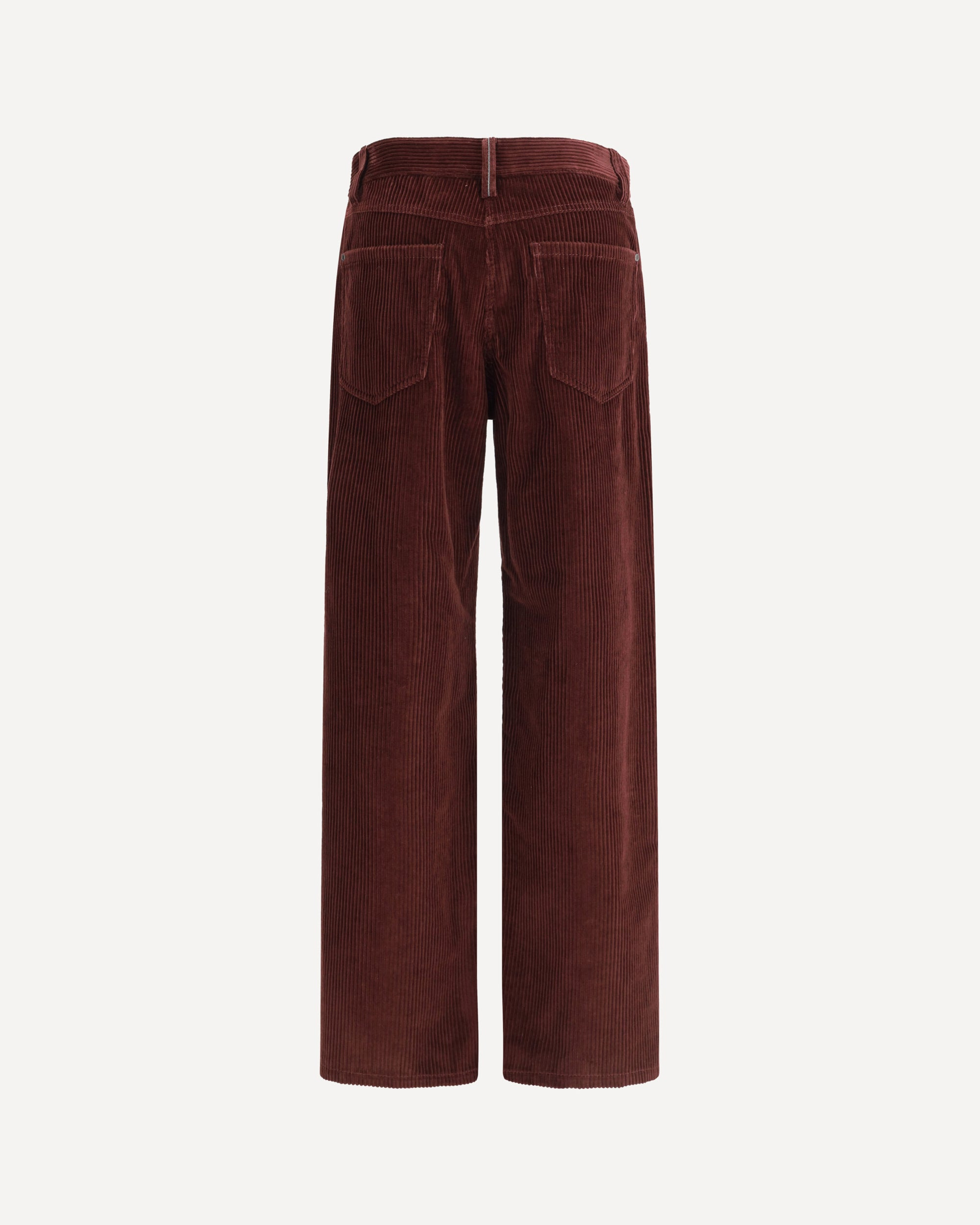 Straight Velvet Trousers - 2