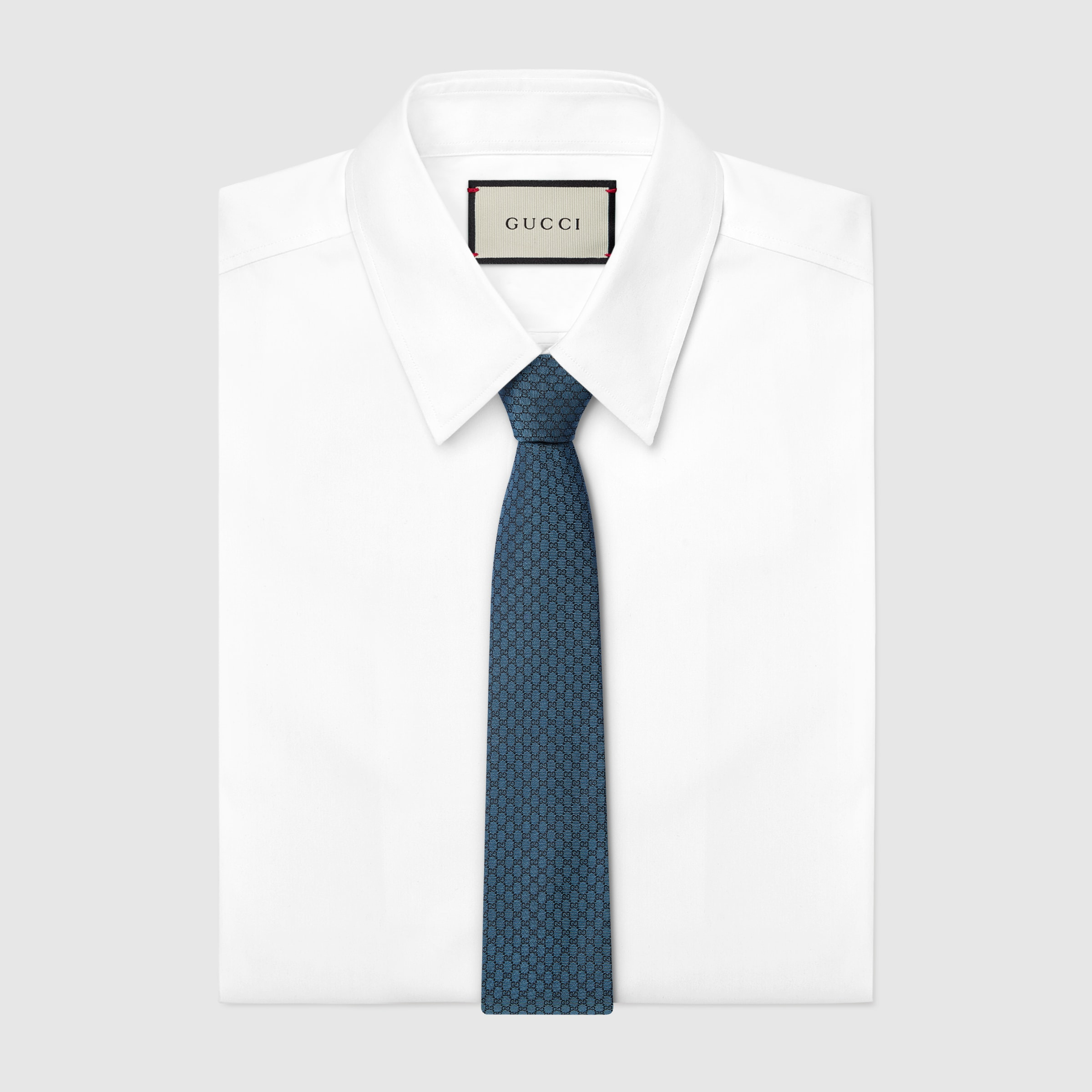 GG silk jacquard tie - 2