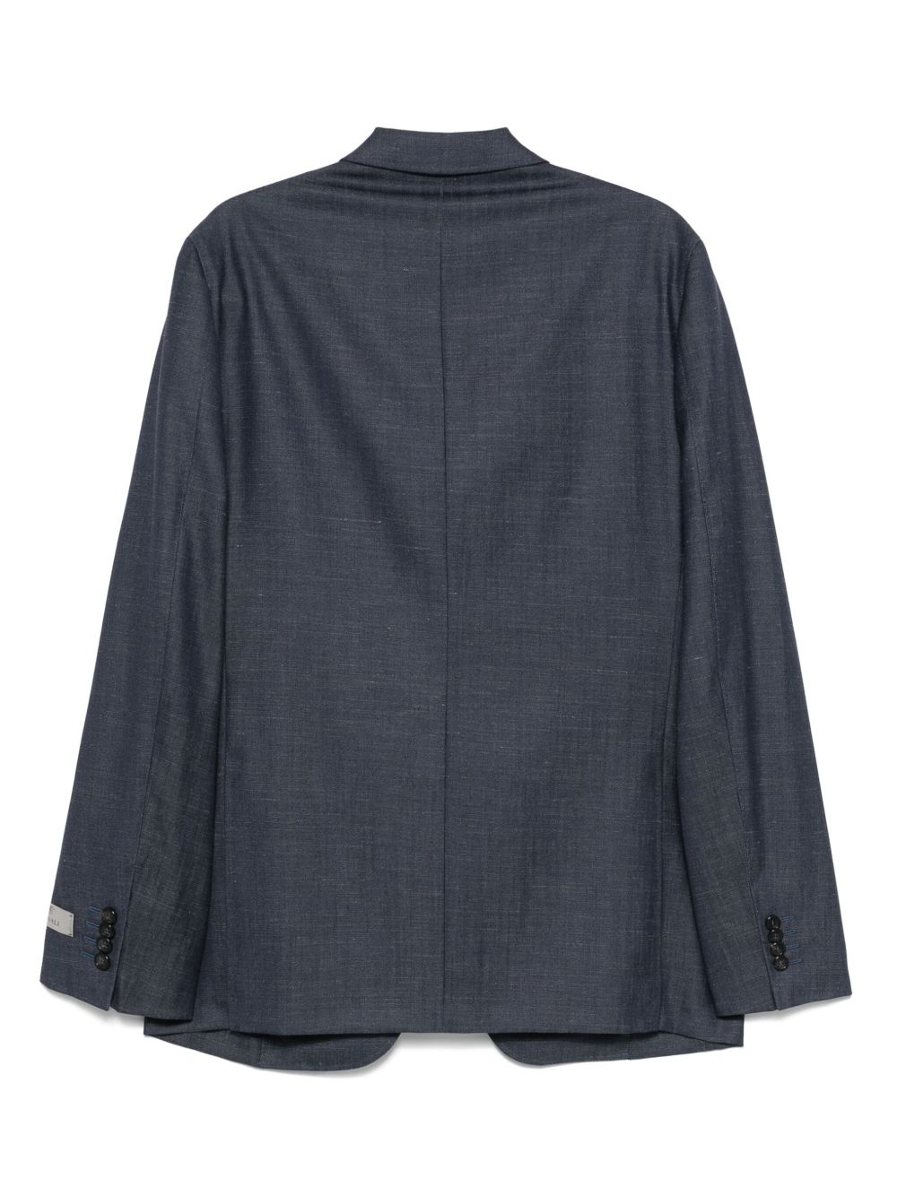 slub-textured suit - 2