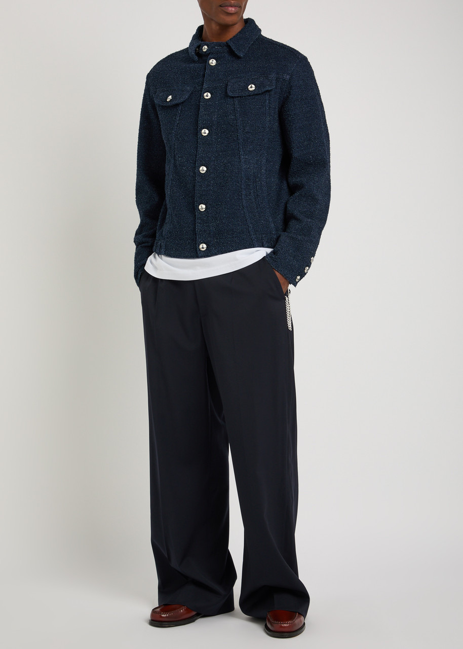 Vivienne Westwood Stormrider Bouclé Cotton-blend Jacket - 4