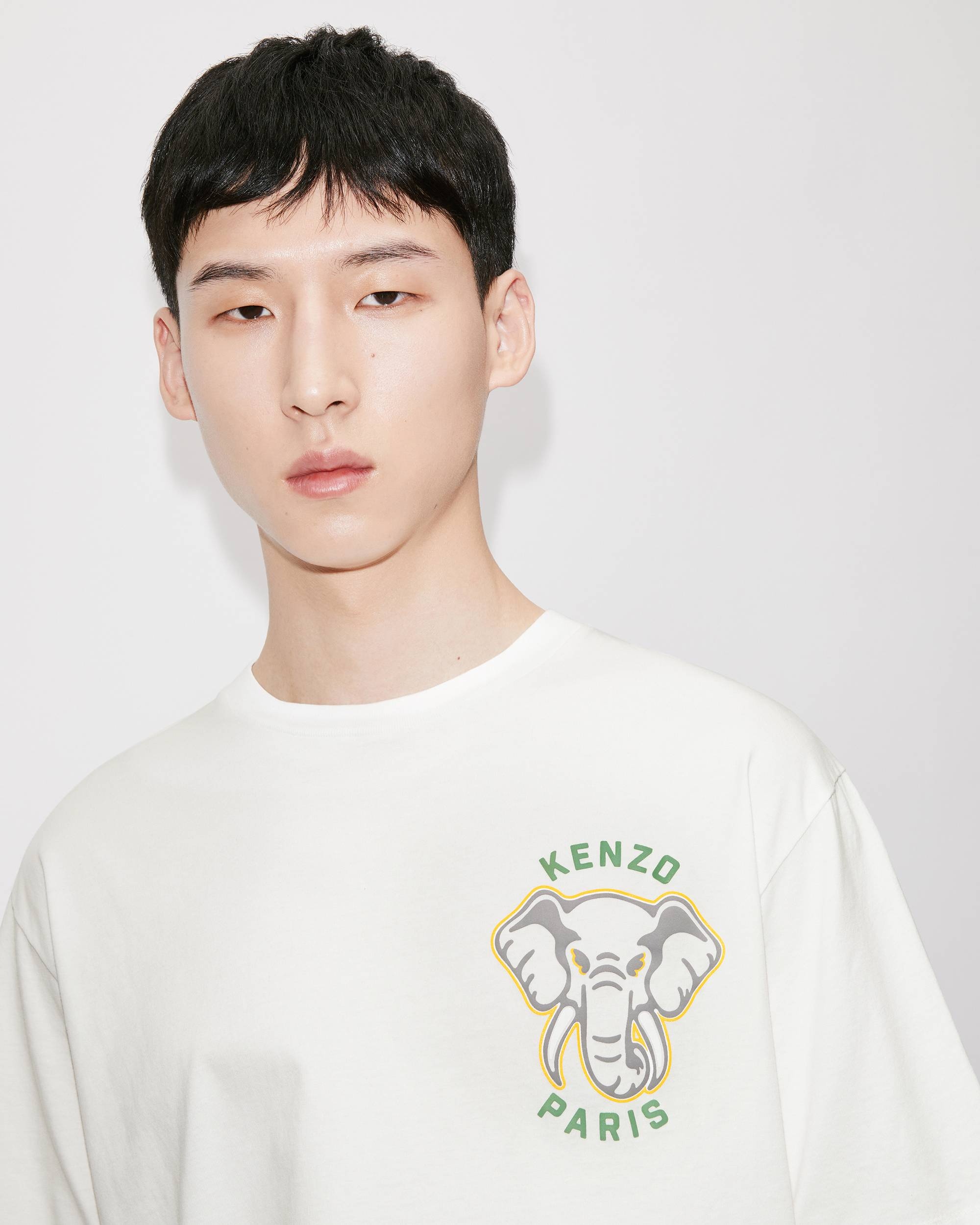 'Varsity Jungle' Elephant KENZO T-shirt - 7