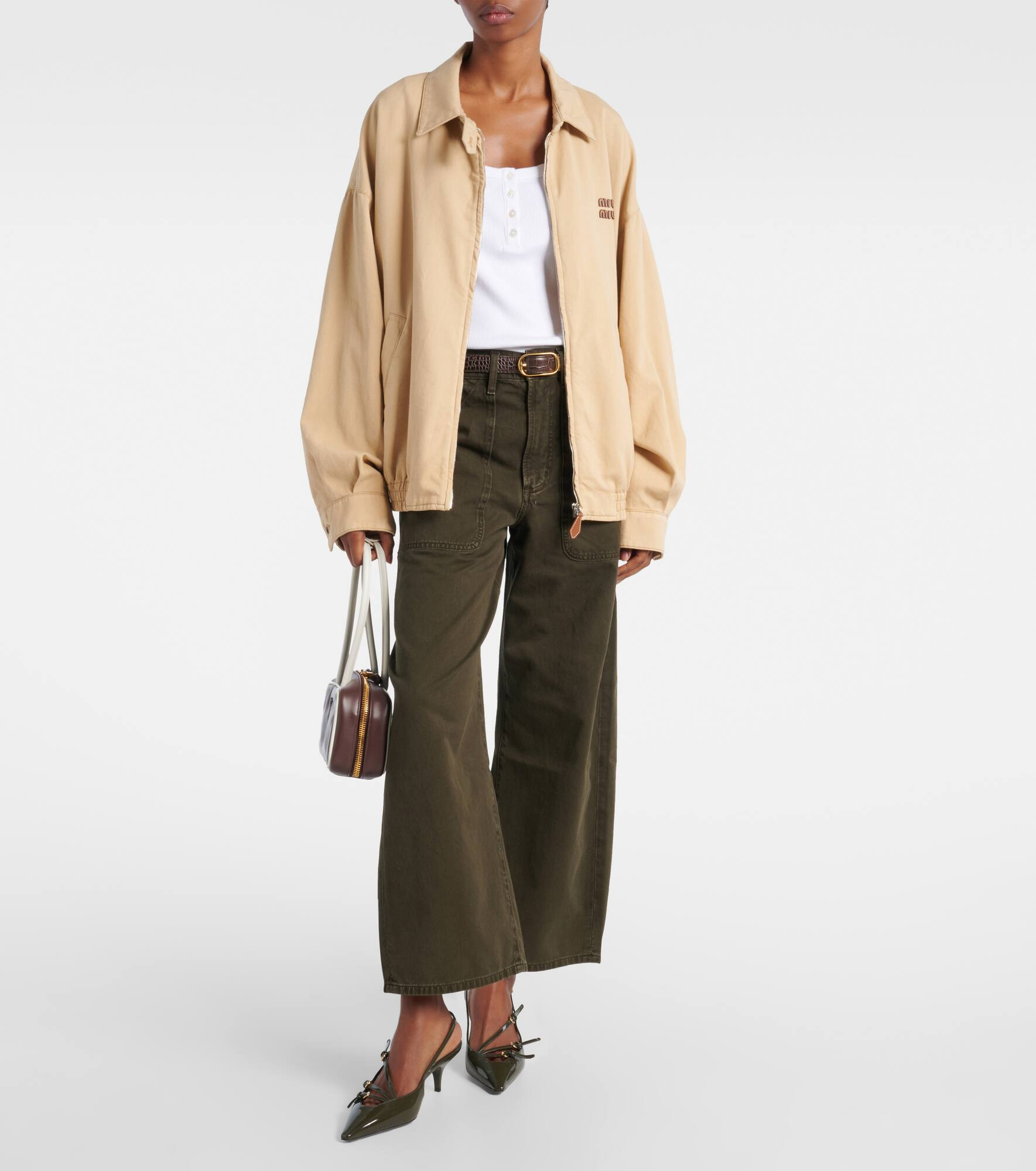 Ayla Cargo high-rise wide-leg jeans - 2