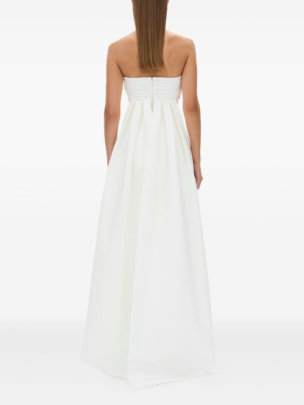 Arlo strapless pleated gown - 4