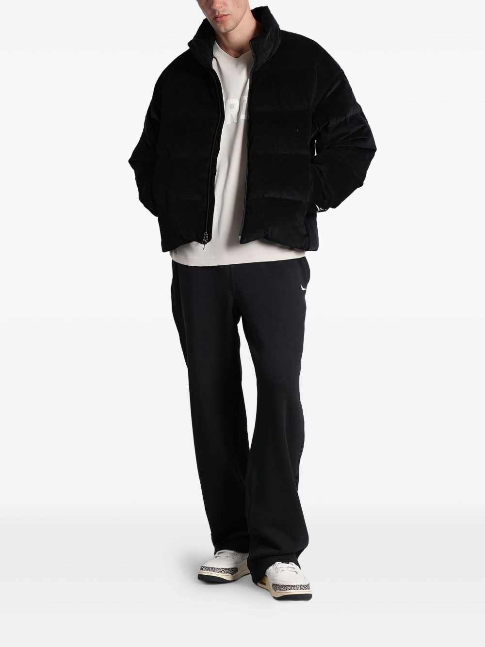 corduroy logo jacket - 2
