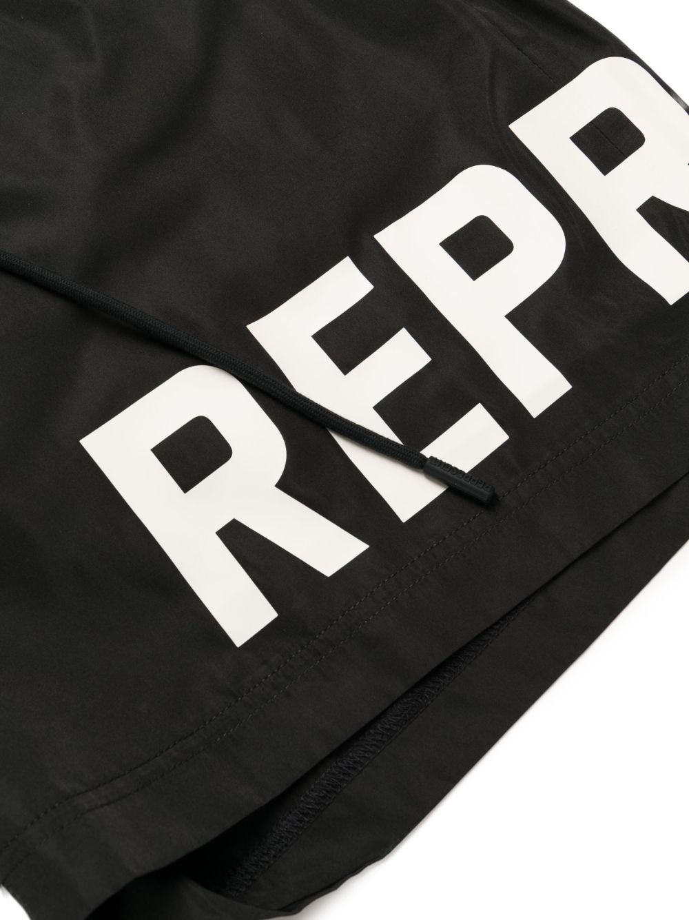 logo-print swim shorts - 3