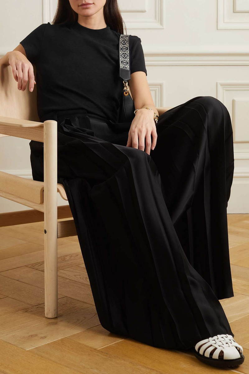 Vince Cotton and modal-blend jersey T-shirt outlook