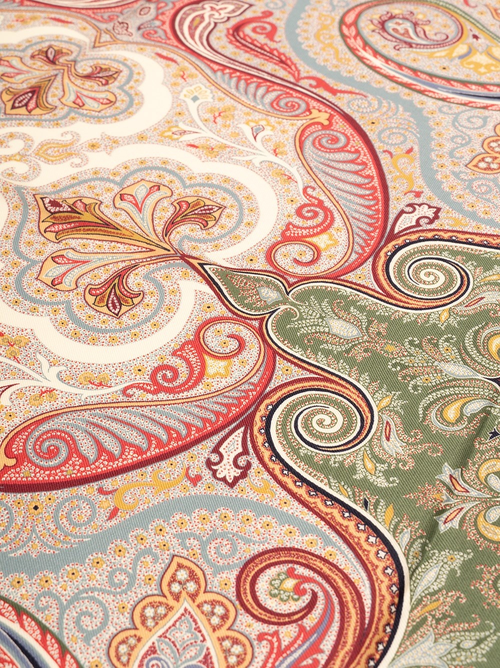 Etro Women Wool And Silk Shawl With Print - 3