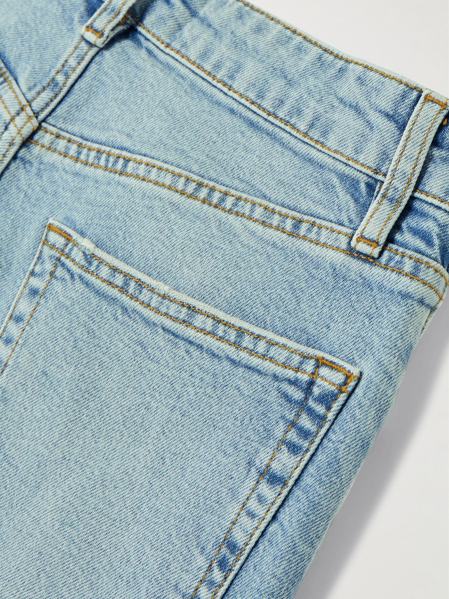 The Arrow high-rise flared jeans Light denim - 6