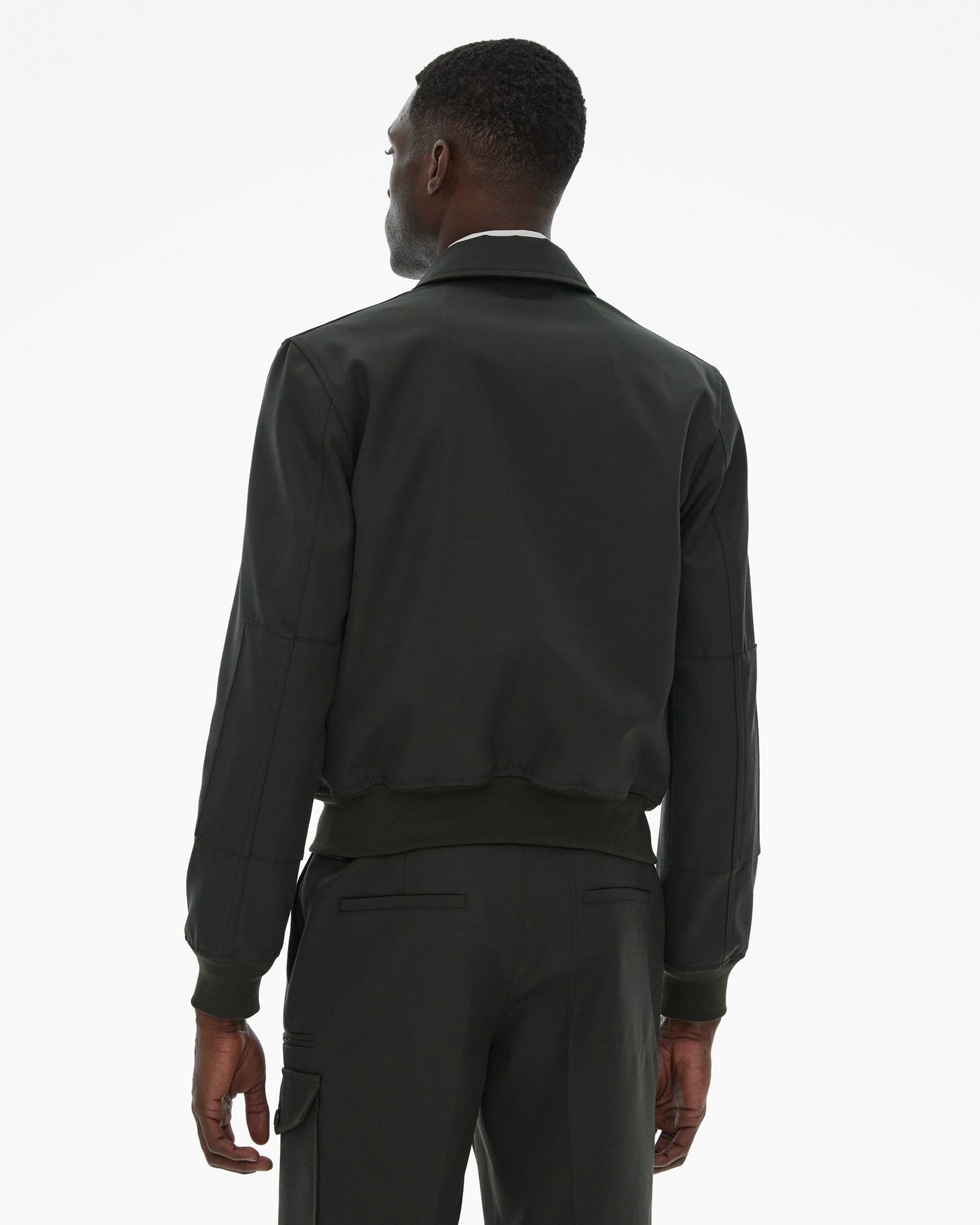 TWILL BOMBER JACKET - 4