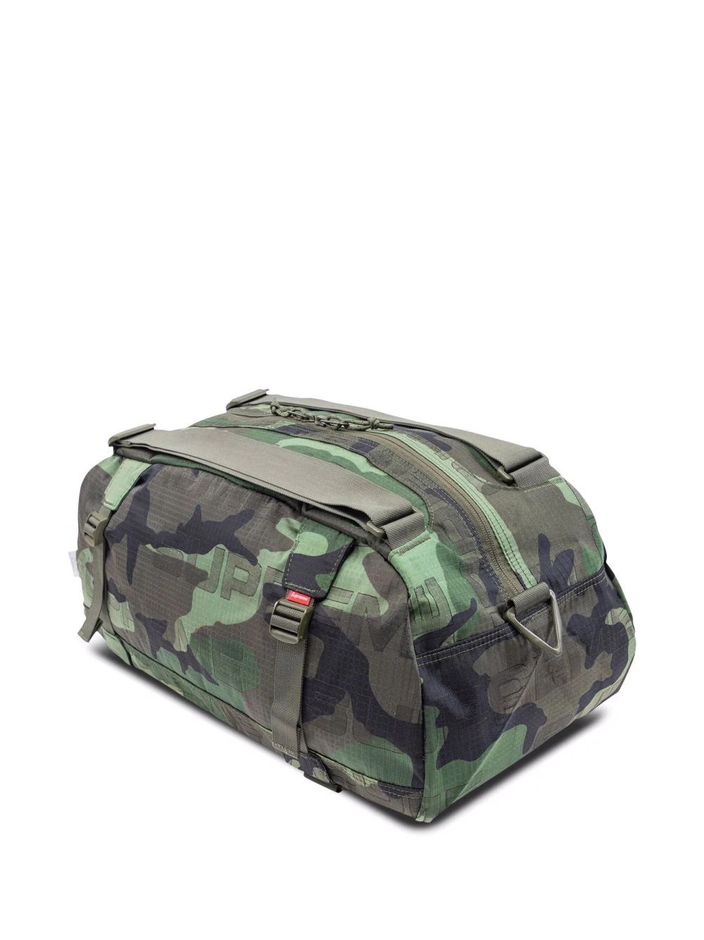 logo-print duffle bag "FW21" - 2