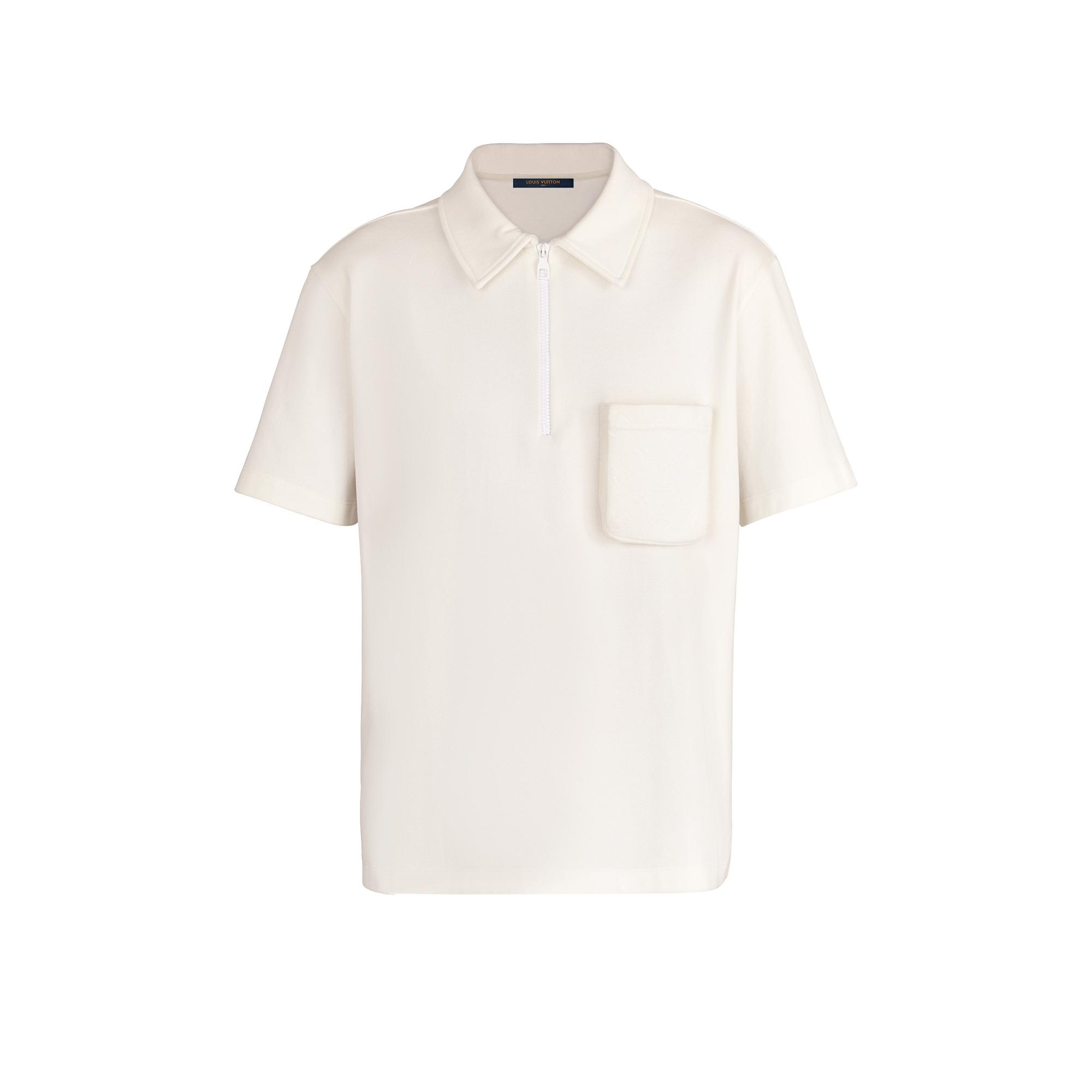 Zip Polo With Monogram Pocket - 1