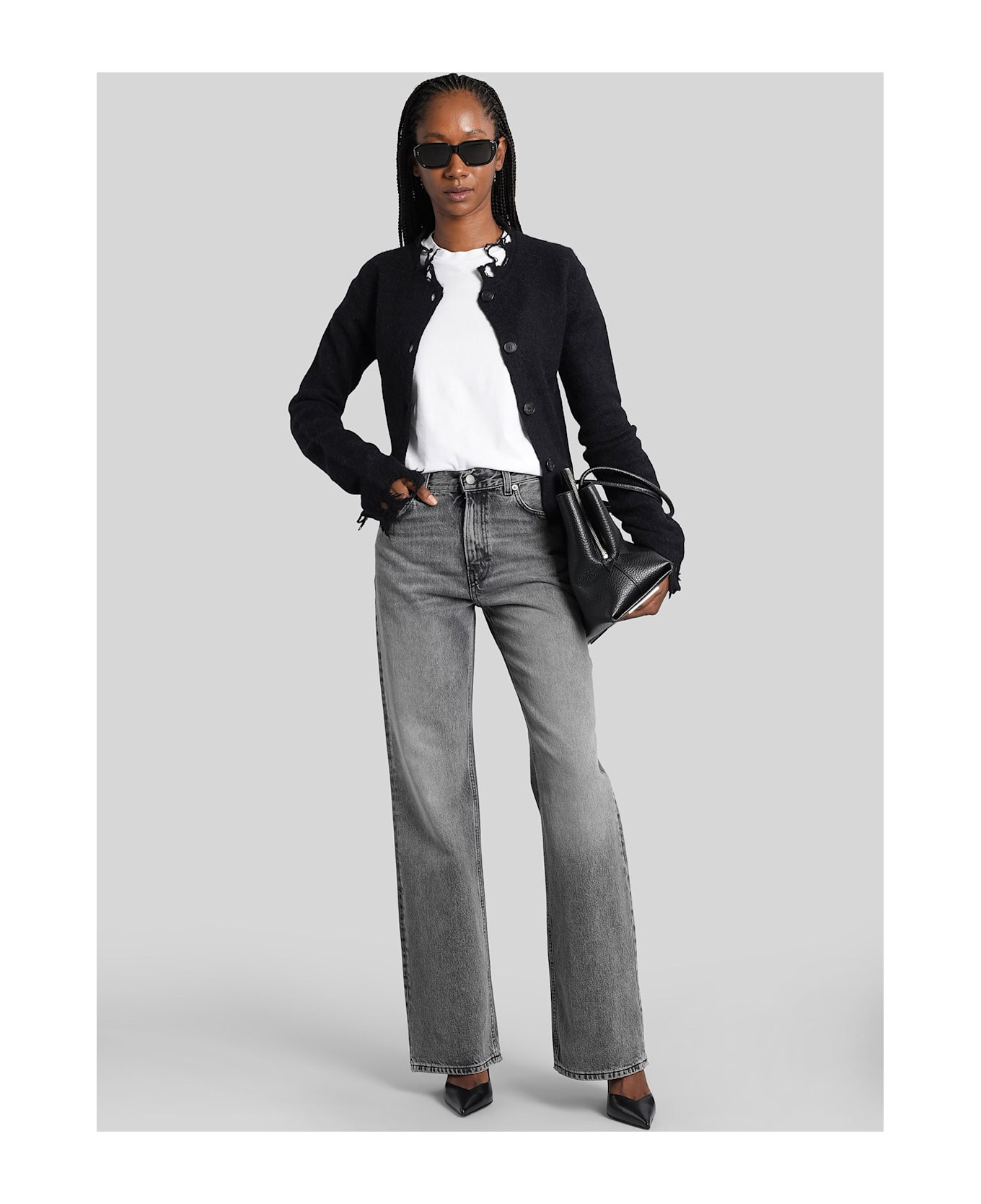 Korea Jeans In Grey Denim - 2