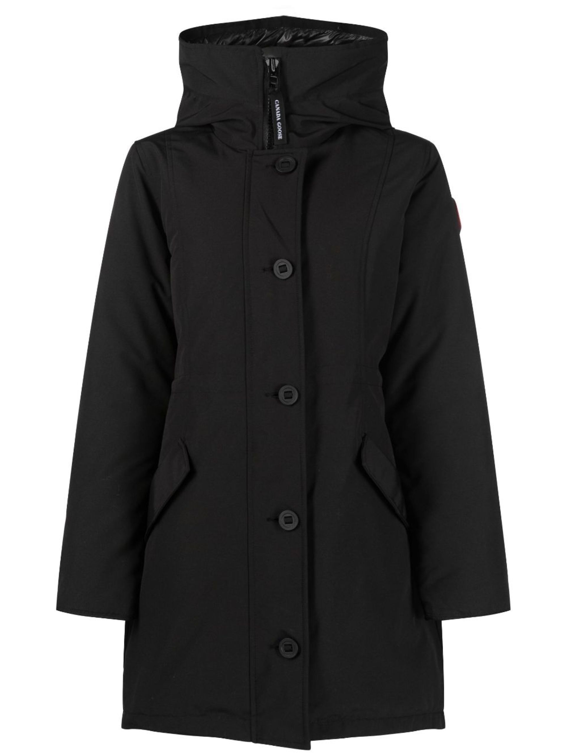 black Rossclair parka coat - 1