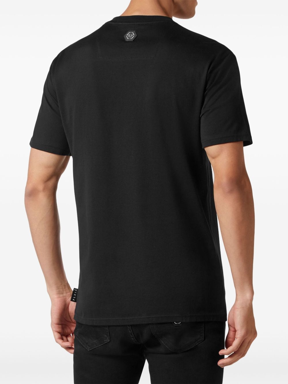 Paisley Skull-print round-neck T-shirt - 4