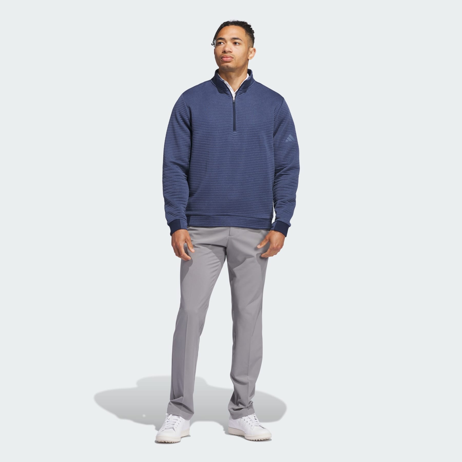 Ultimate365 DWR Textured Quarter-Zip Pullover - 5