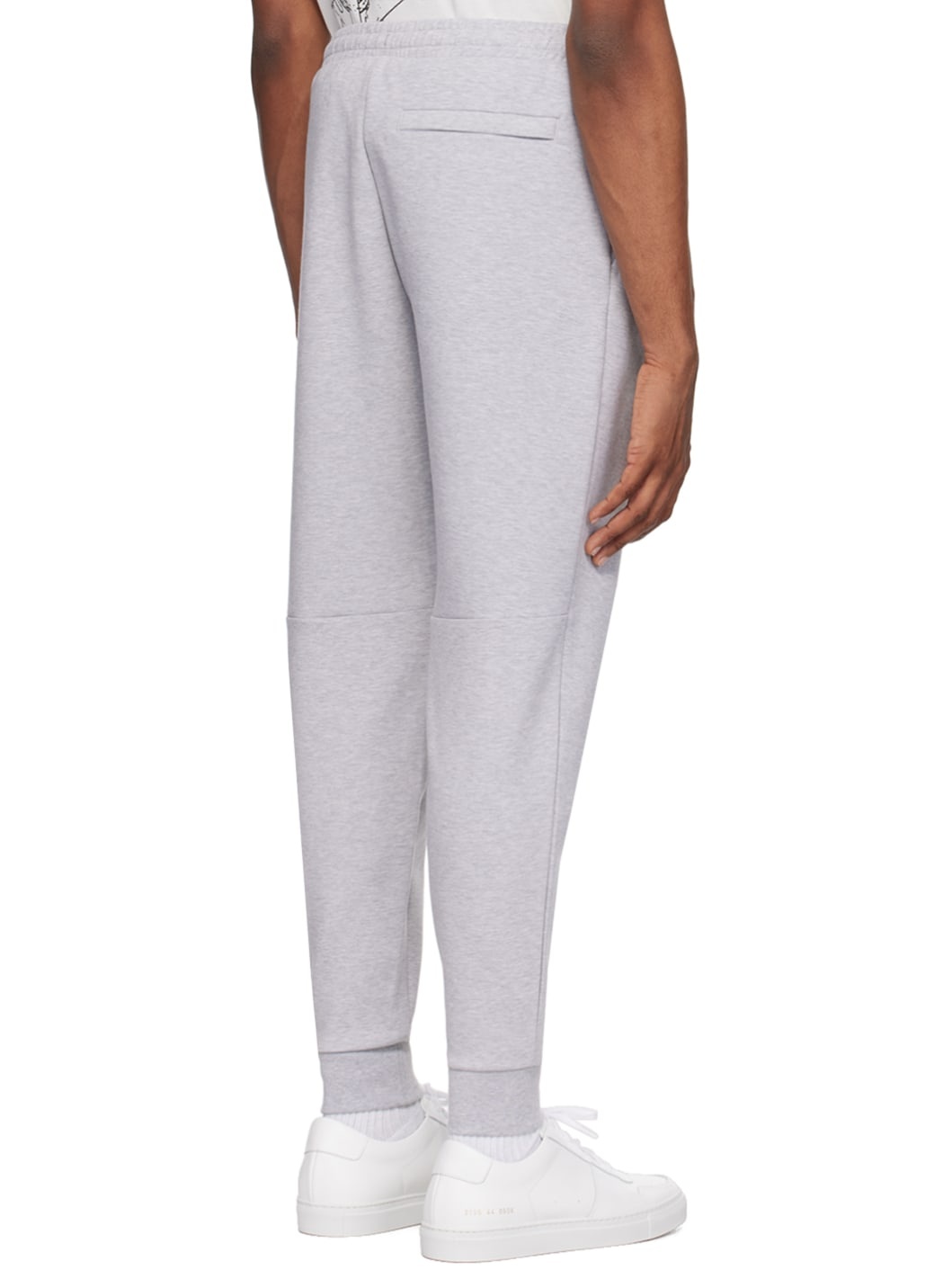 Gray Slim-Fit Sweatpants - 3