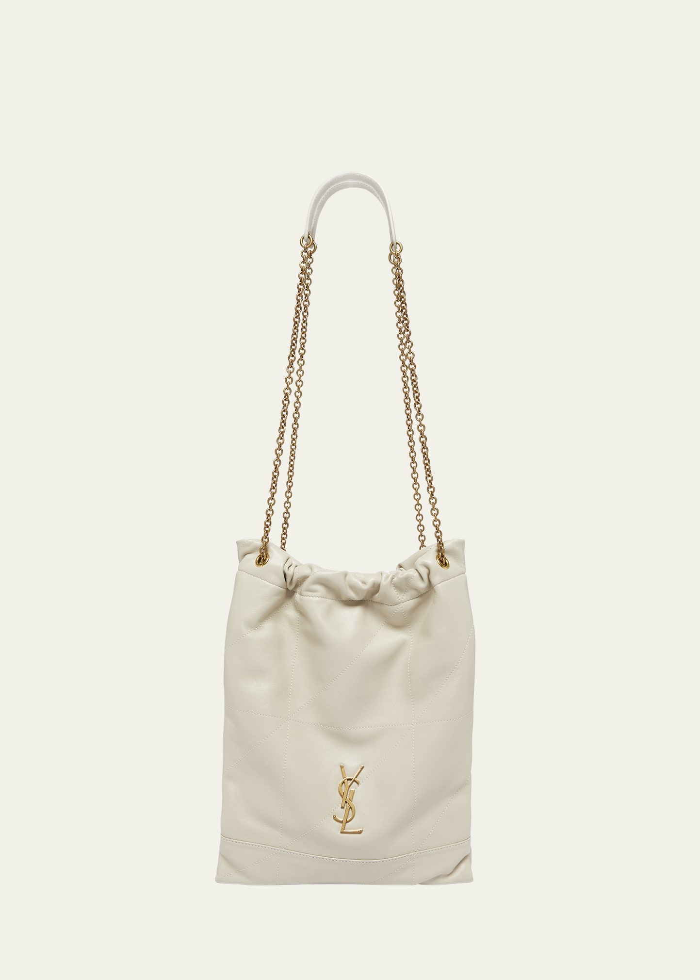 Jamie 4.3 Pochon YSL Shoulder Bag in Quilted Leather - 1