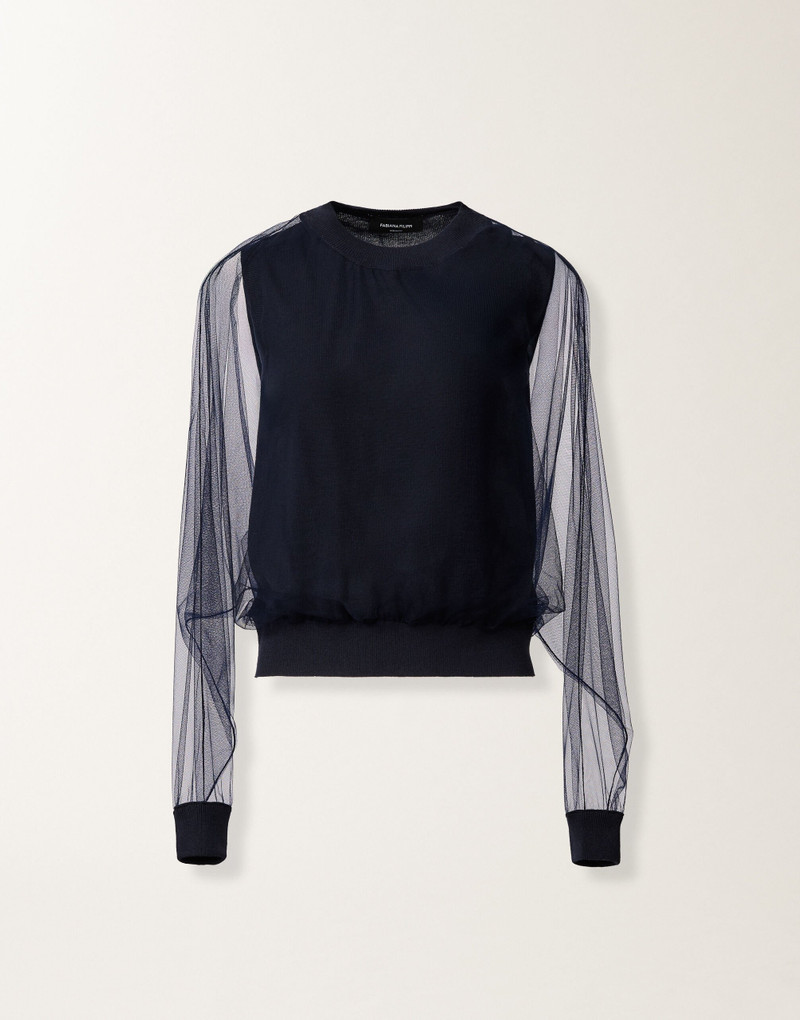 Wool and cotton sweater 1