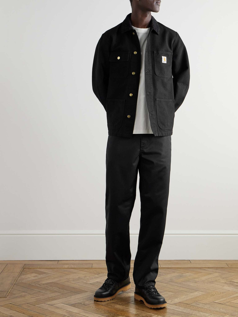 Carhartt Michigan Corduroy-Trimmed Organic Cotton-Canvas Chore Jacket outlook