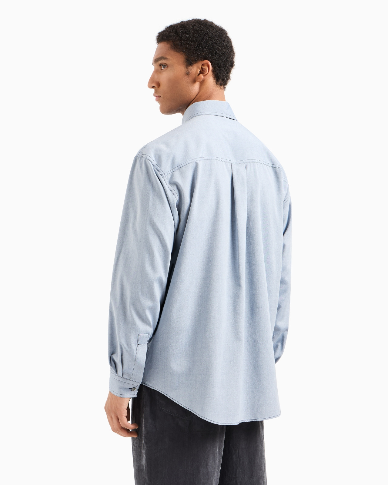 SILK CANVAS SHIRT - 3