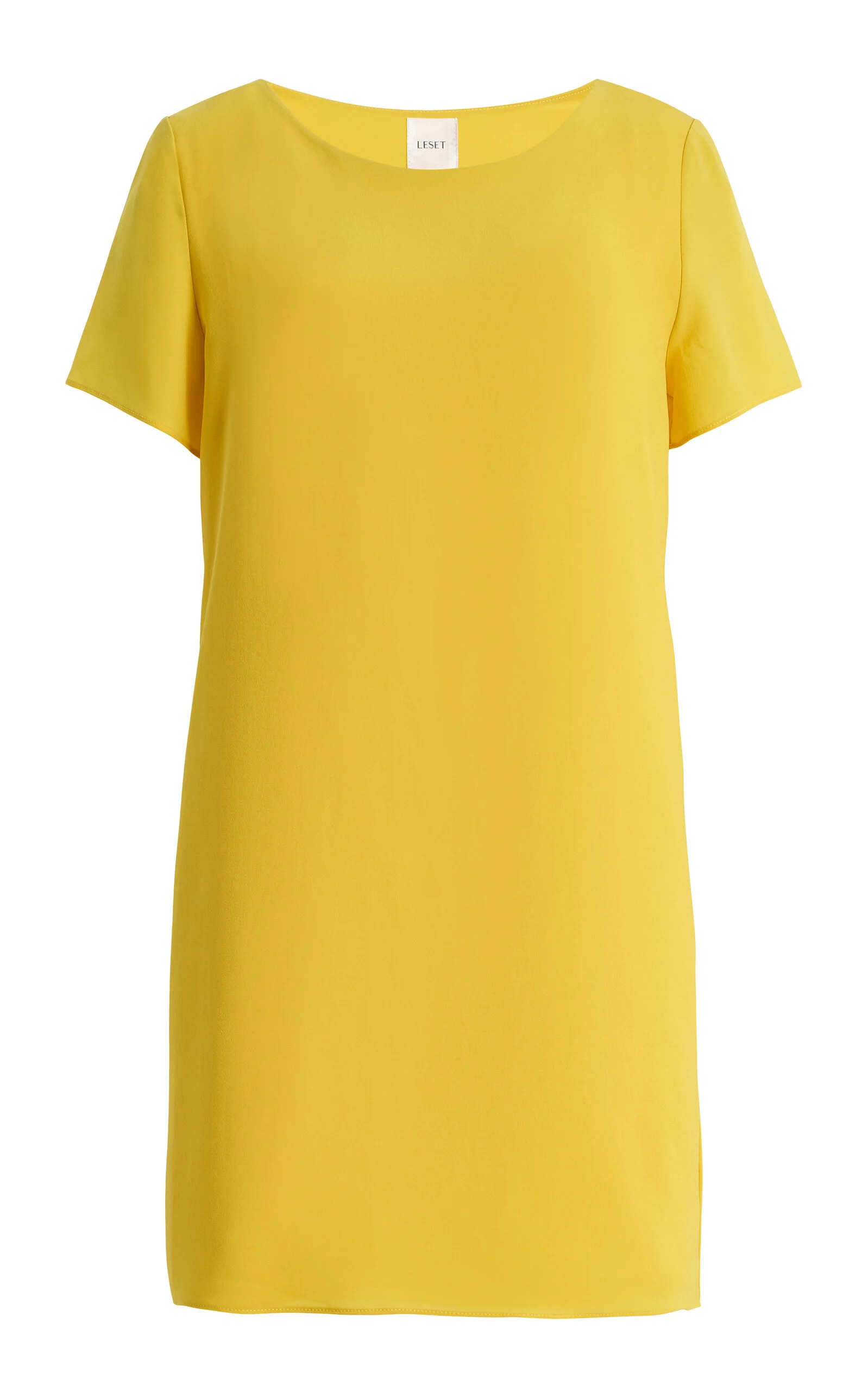 Arielle Crepe Mini Babydoll Dress yellow - 1