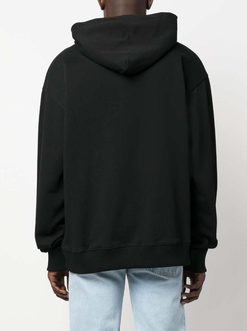 LOGO-PRINT ORGANIC-COTTON HOODIE - 3
