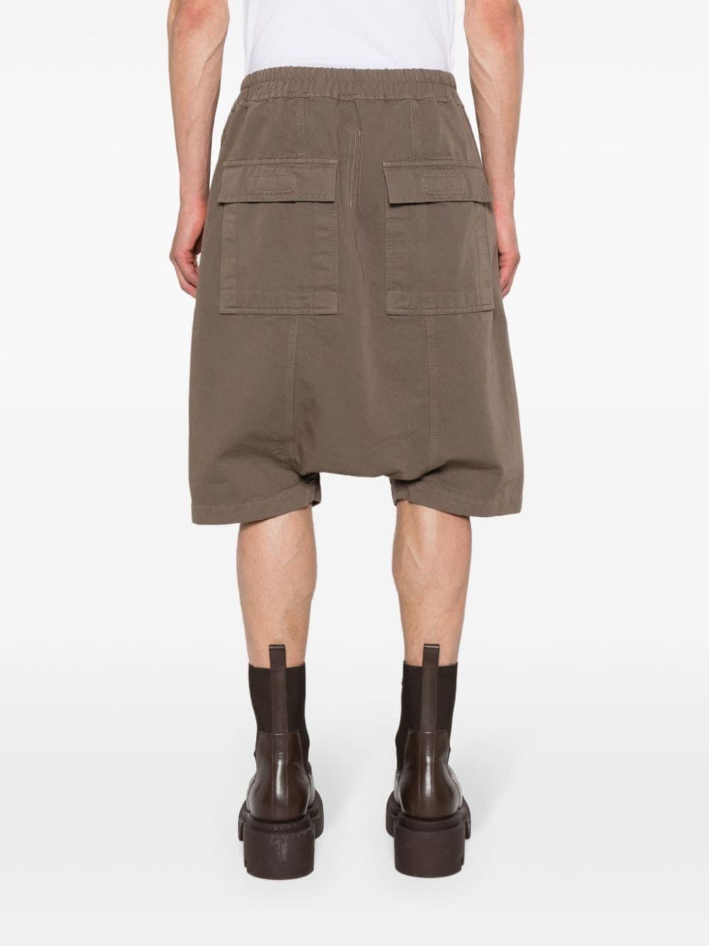 Drawstring Pods drop-crotch shorts - 4