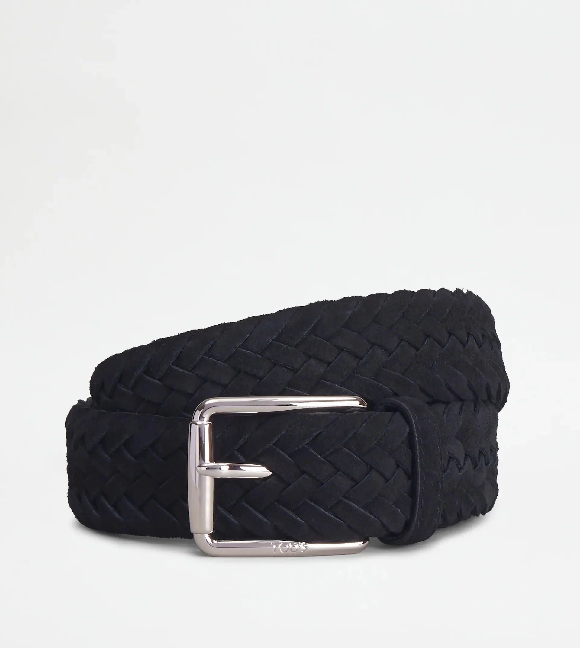 BELT IN SUEDE - BLACK - 1