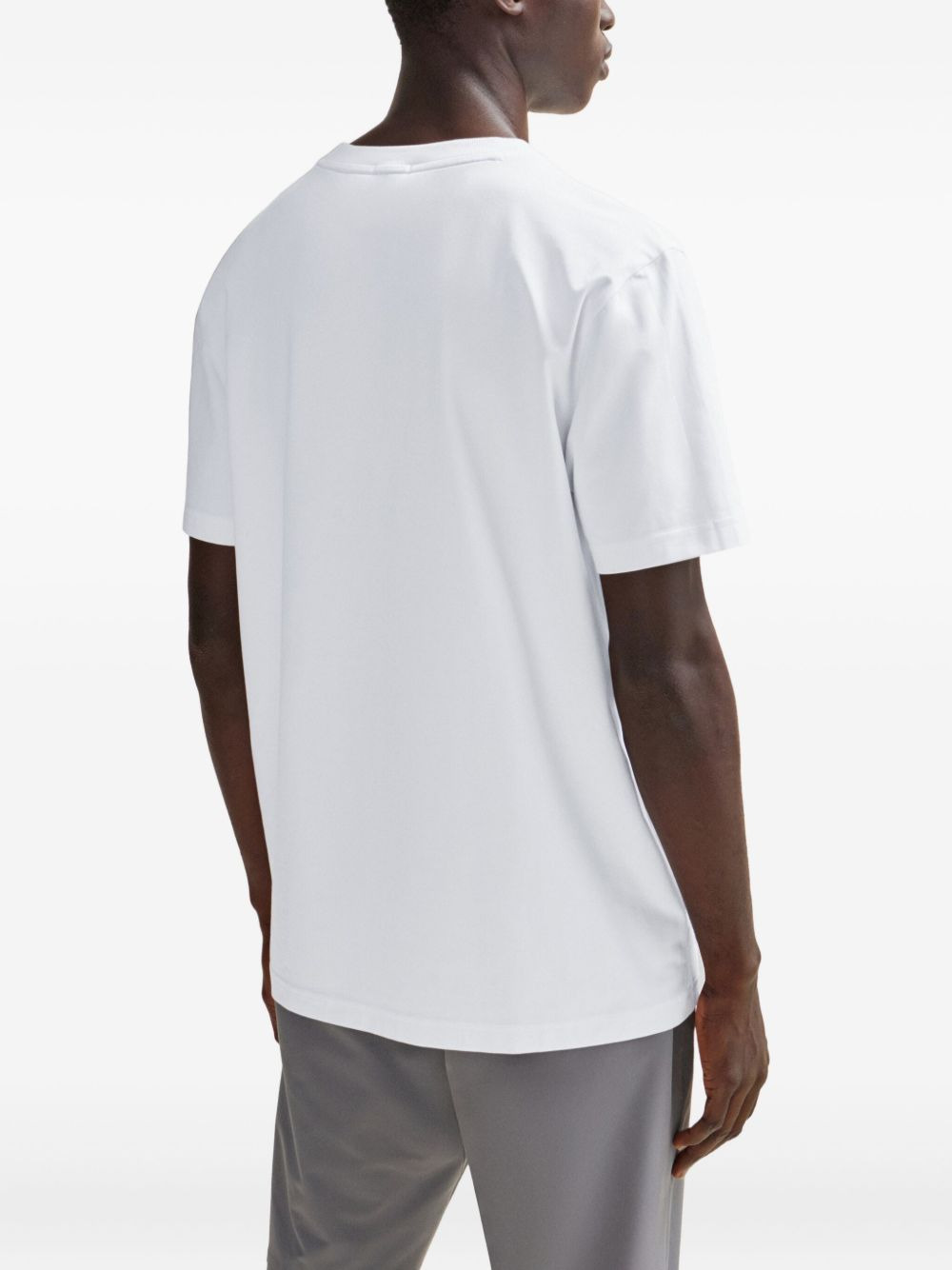 logo-raised T-shirt - 4