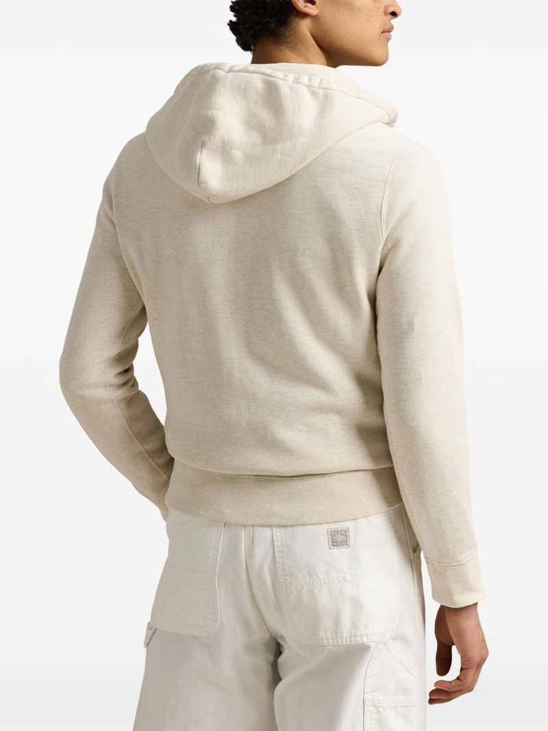 Bear-motif hoodie 4