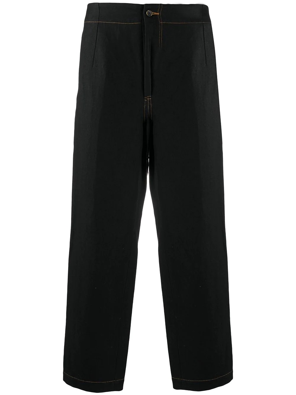 tapered cropped trousers - 1