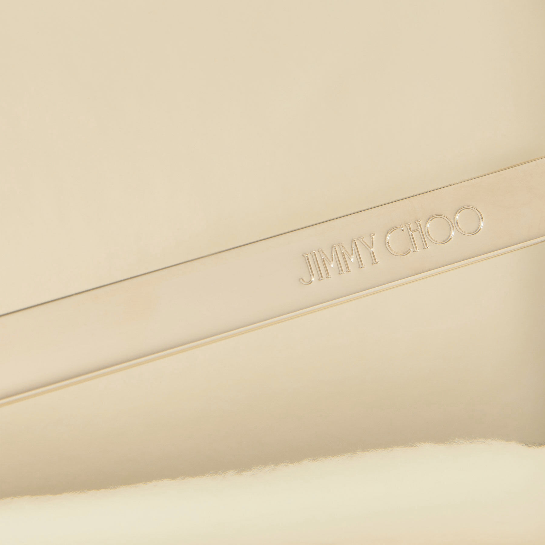 Emmie
Gold Mirror Fabric Clutch Bag - 3