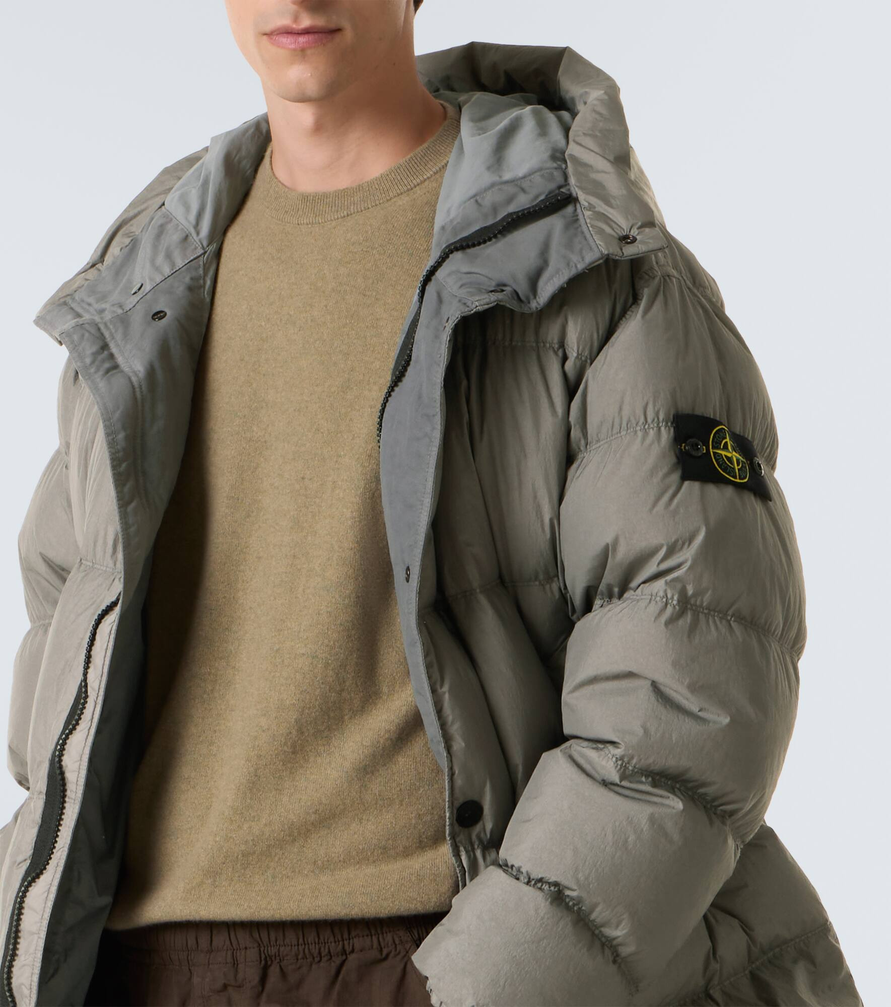 Hooded down coat - 5