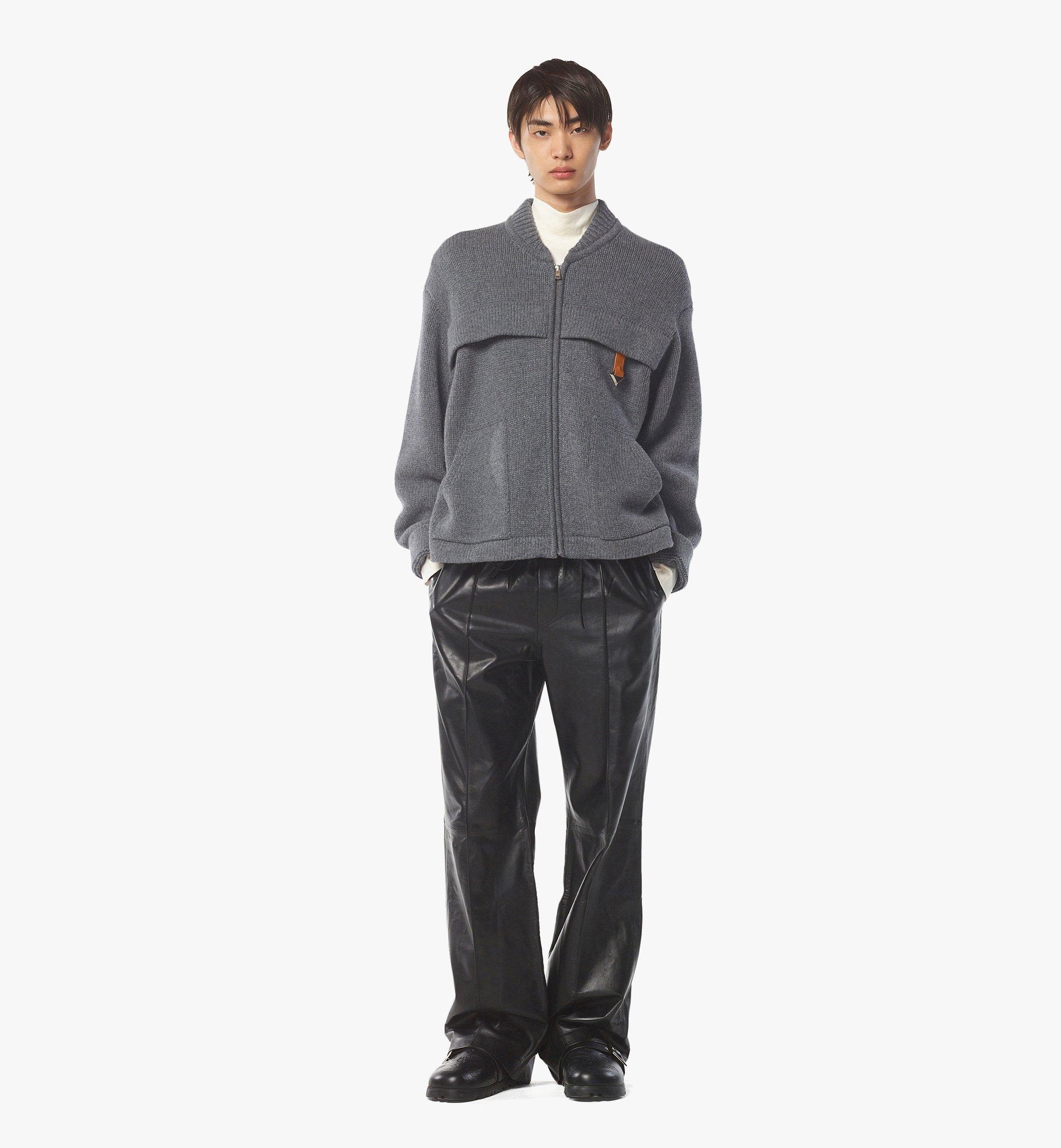 Zip Cardigan in Wool and Recycled Cashmere - 2