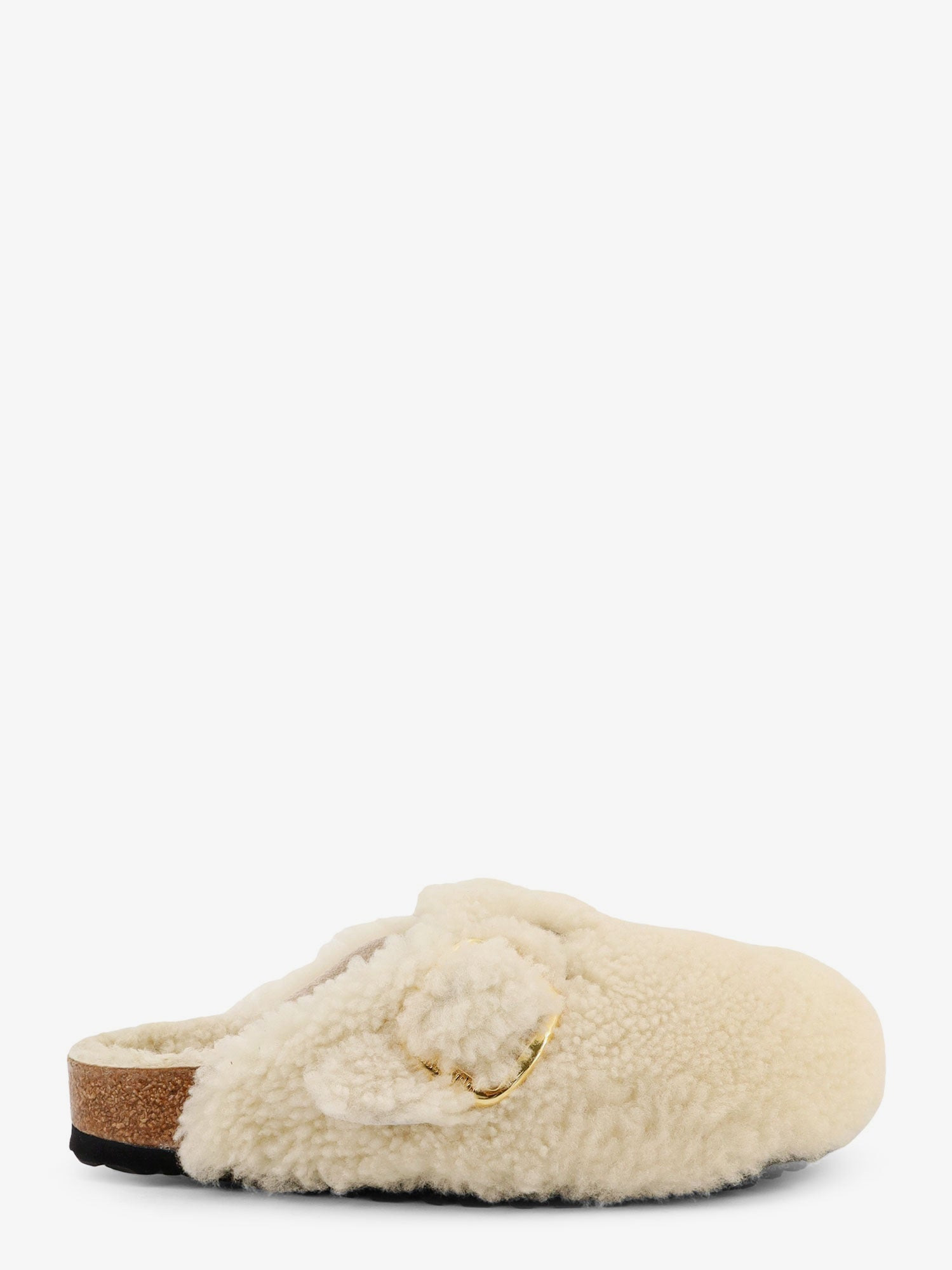 Birkenstock Boston Big Buckle Shearling Mule - 1