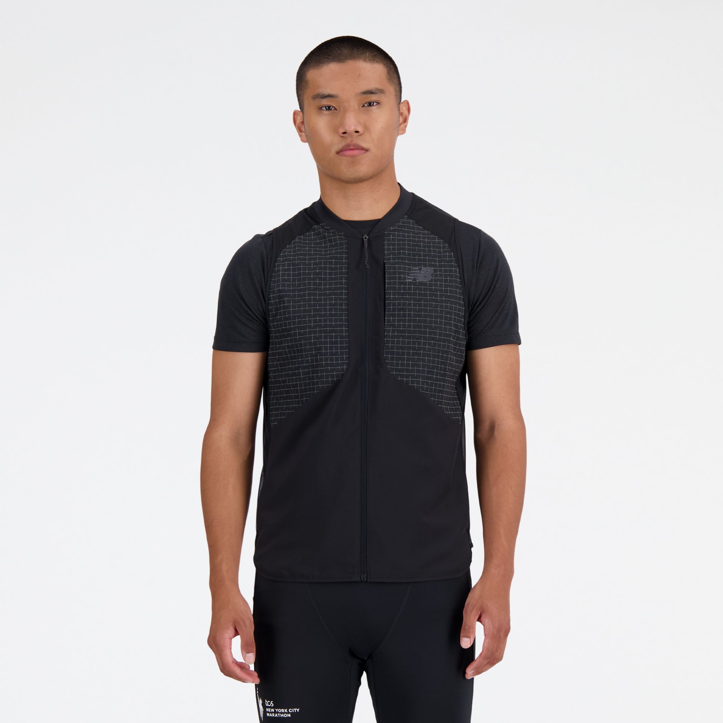 NYC Marathon Impact Run Luminous Packable Vest - 2