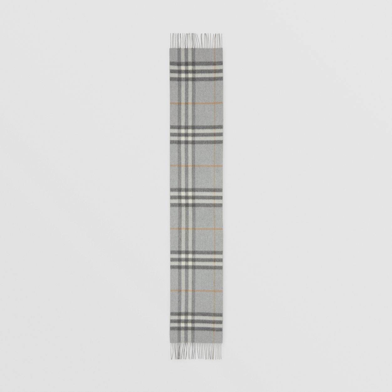 Reversible Check and Monogram Cashmere Scarf - 9