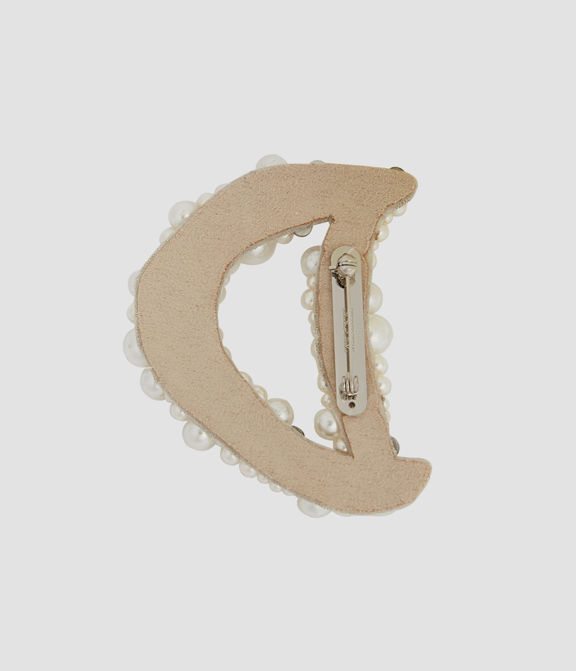 PEARL ALPHABET BROOCH D - 3