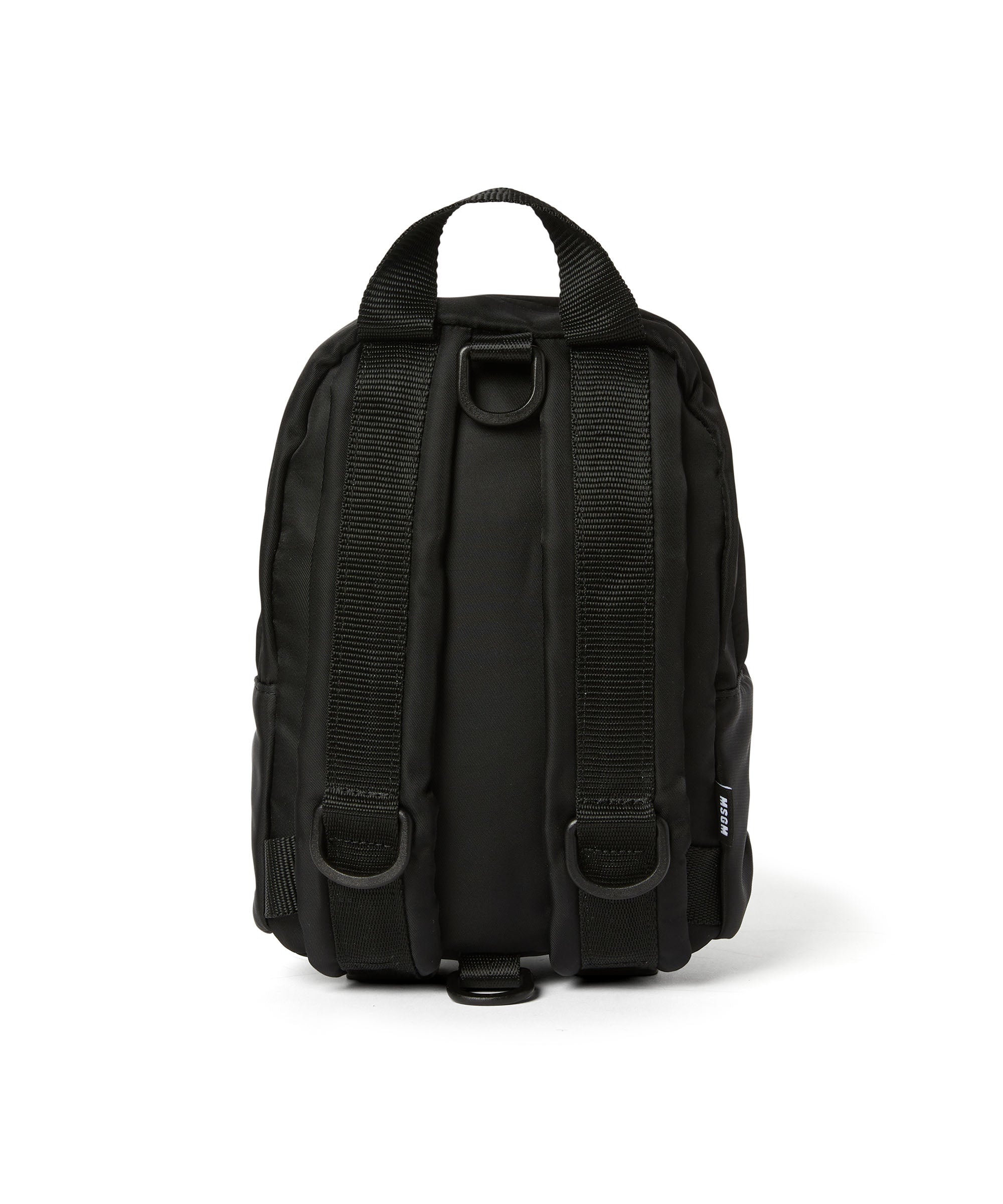 MSGM signature nylon mini backpack - 2