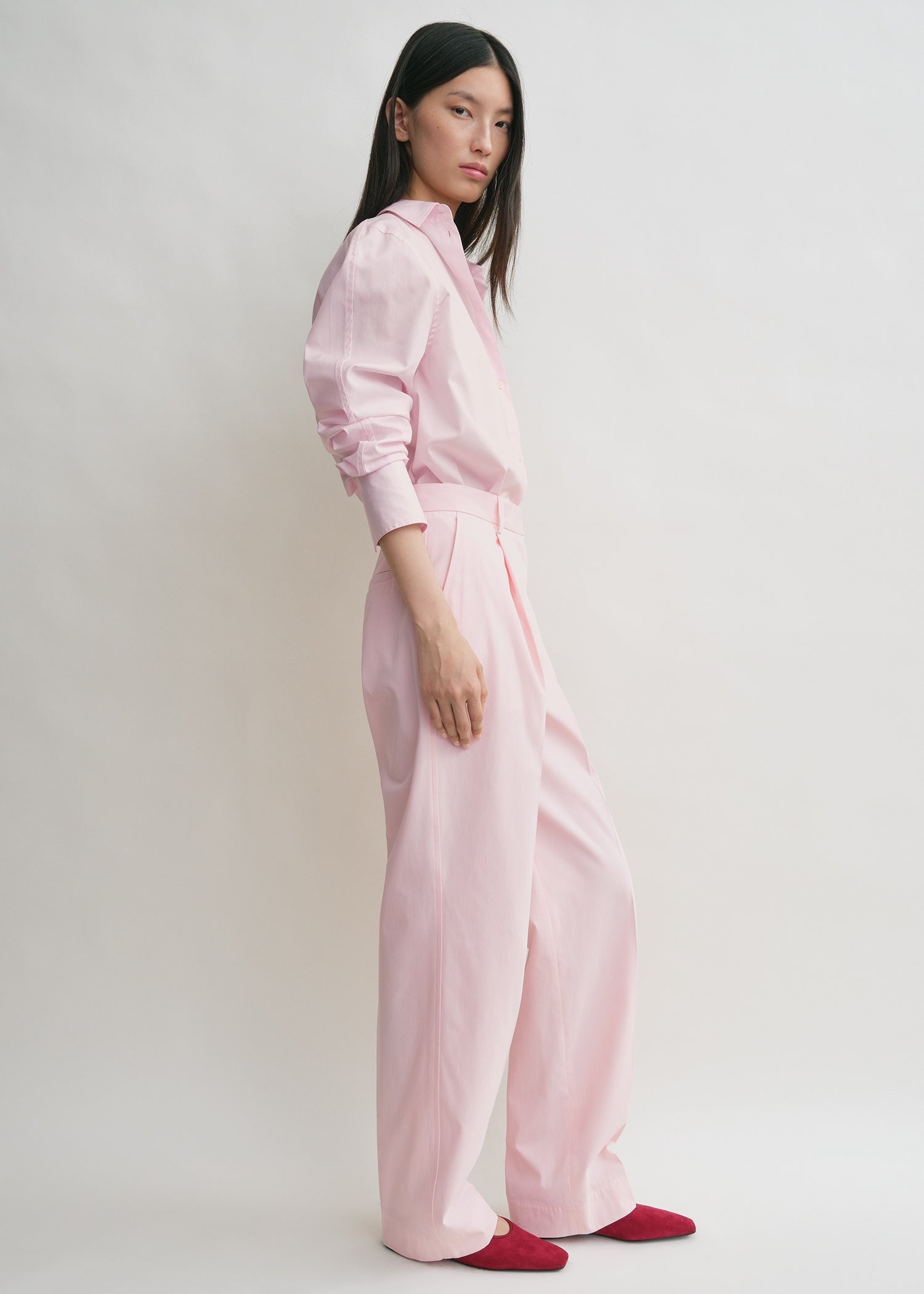 Slanted pocket trousers blossom - 3