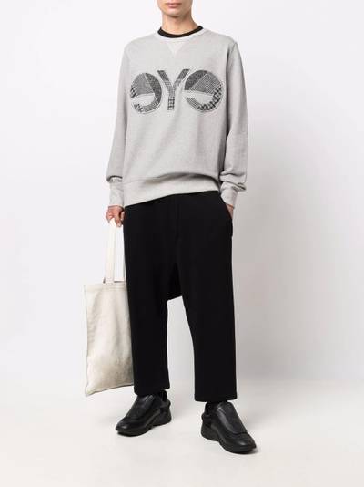 Junya Watanabe MAN eye patchwork sweatshirt outlook