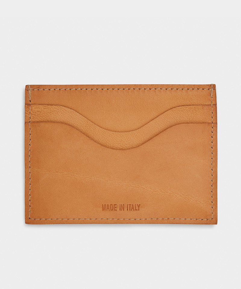 IL BISONTE Il Bisonte Salina Leather Card Holder outlook