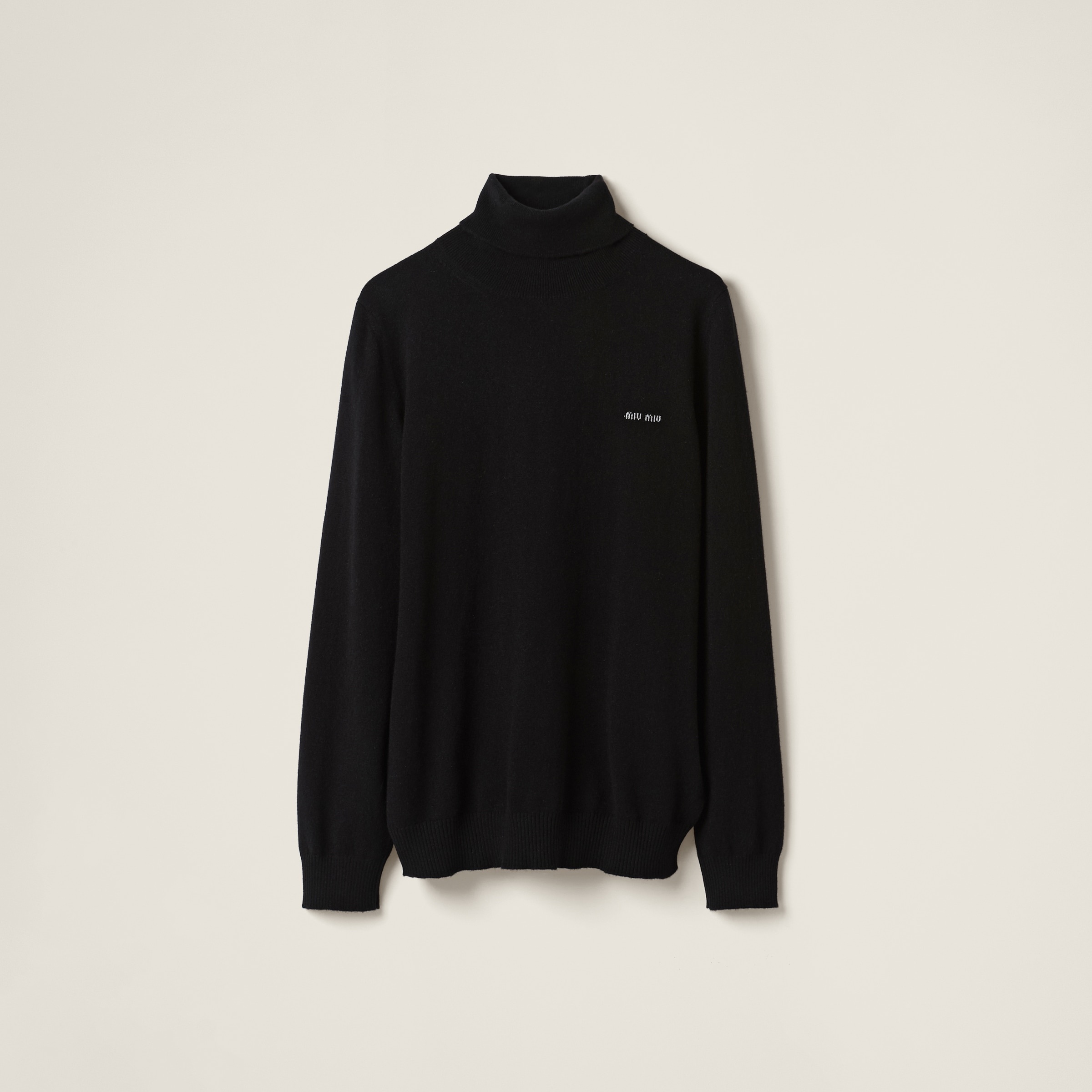 Cashmere turtleneck sweater - 1