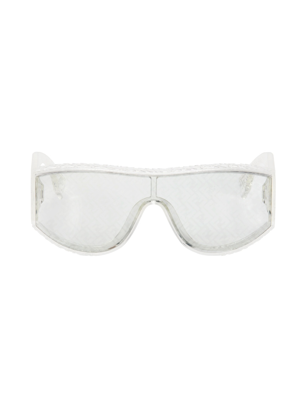 Transparent 'Fendi Lab' Sunglasses - 1