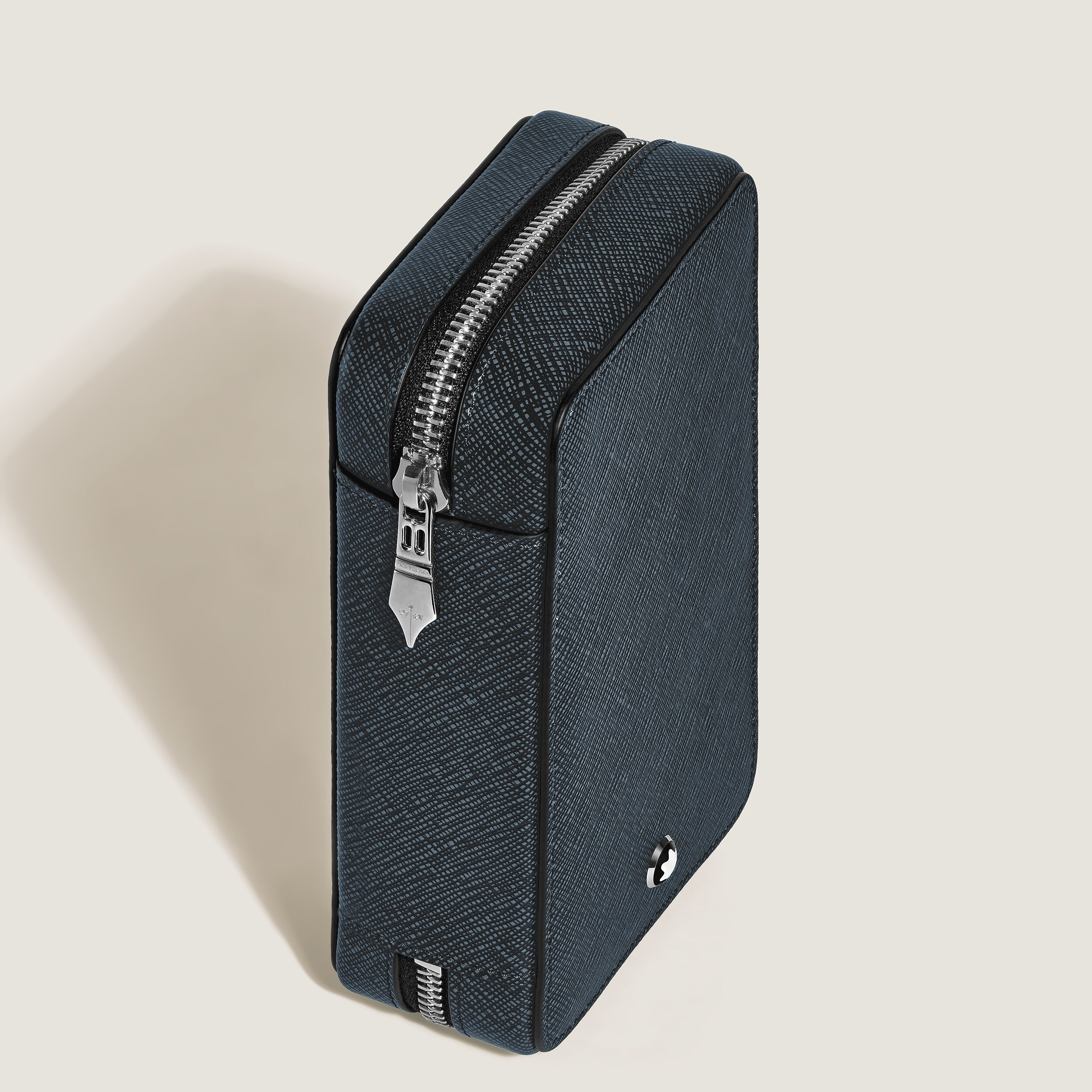 SARTORIAL 8 PEN POUCH WITH ZIP - 4