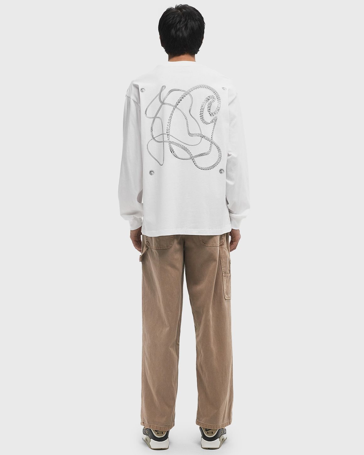 【Carhartt】L/S CHAIN LINK T-SHIRT R5641 Carhartt Chain Link T-shirt | REVERSIBLE