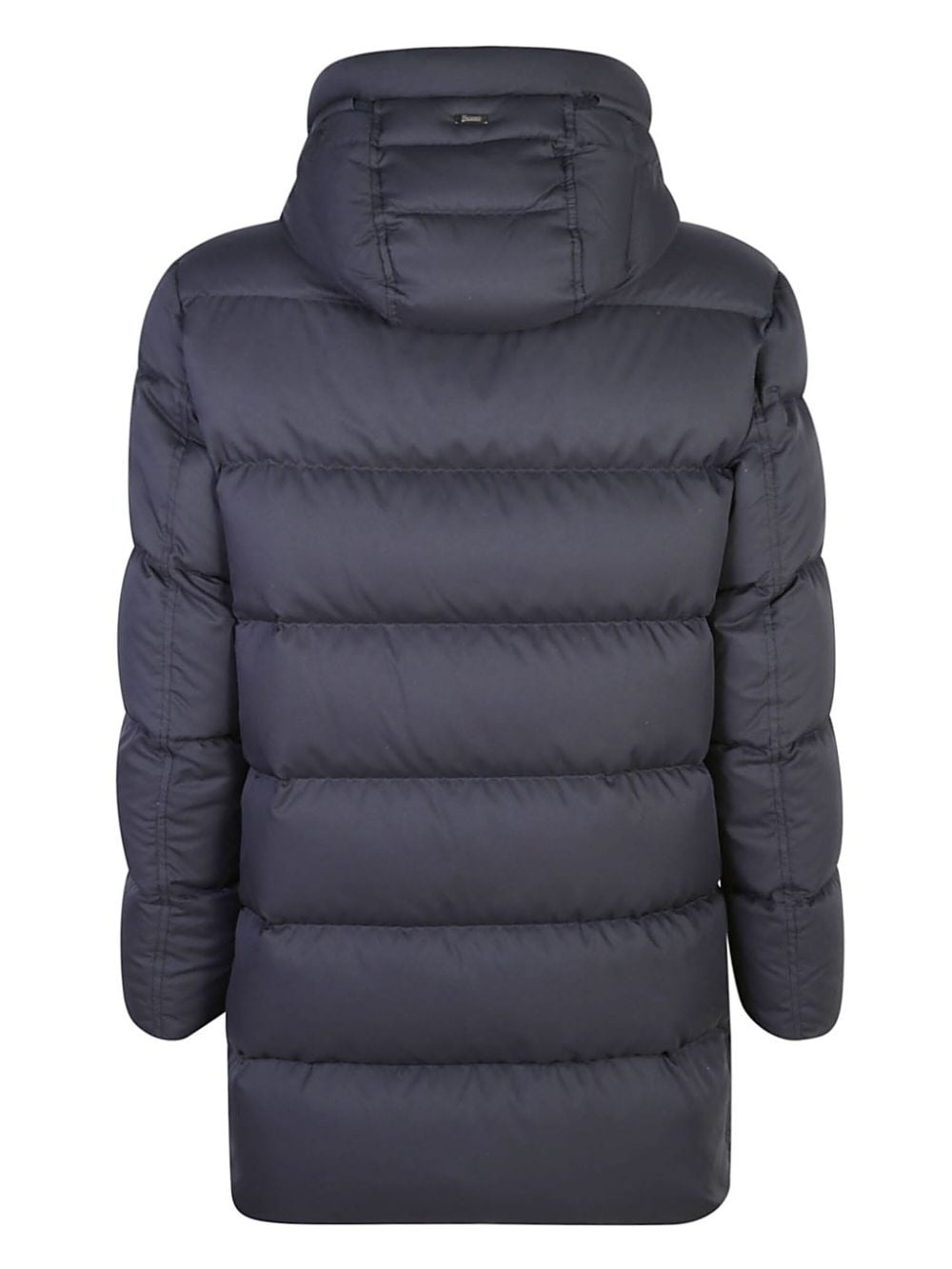 logo-plaque padded jacket - 2