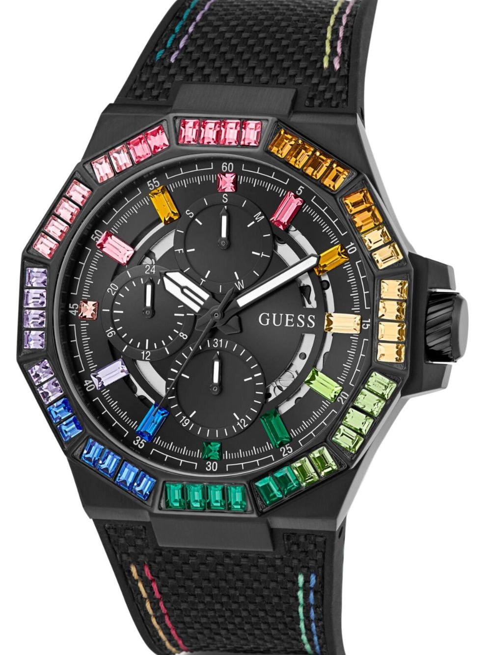 crystal-encrusted chronograph 46mm - 2