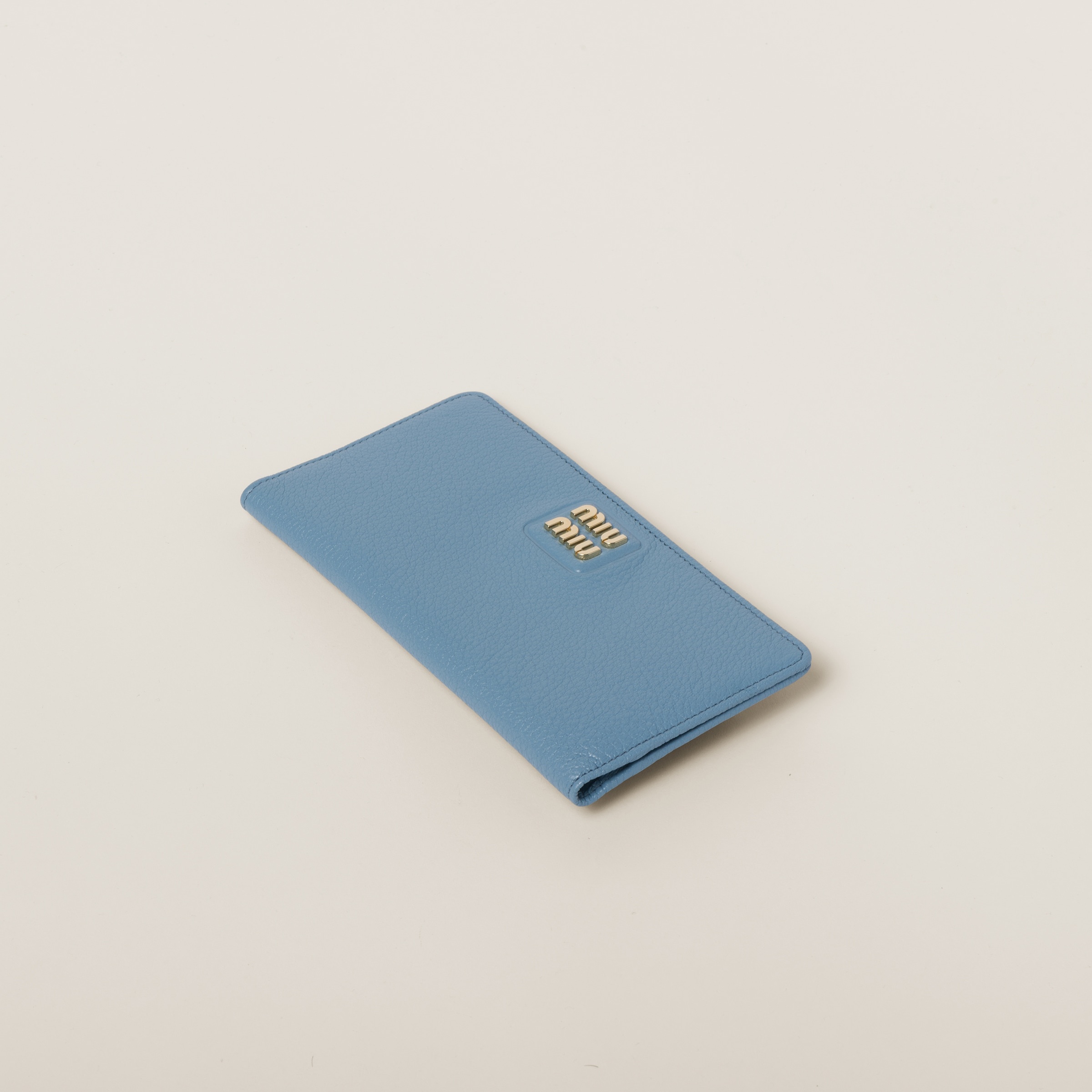 Large Madras leather wallet - 3